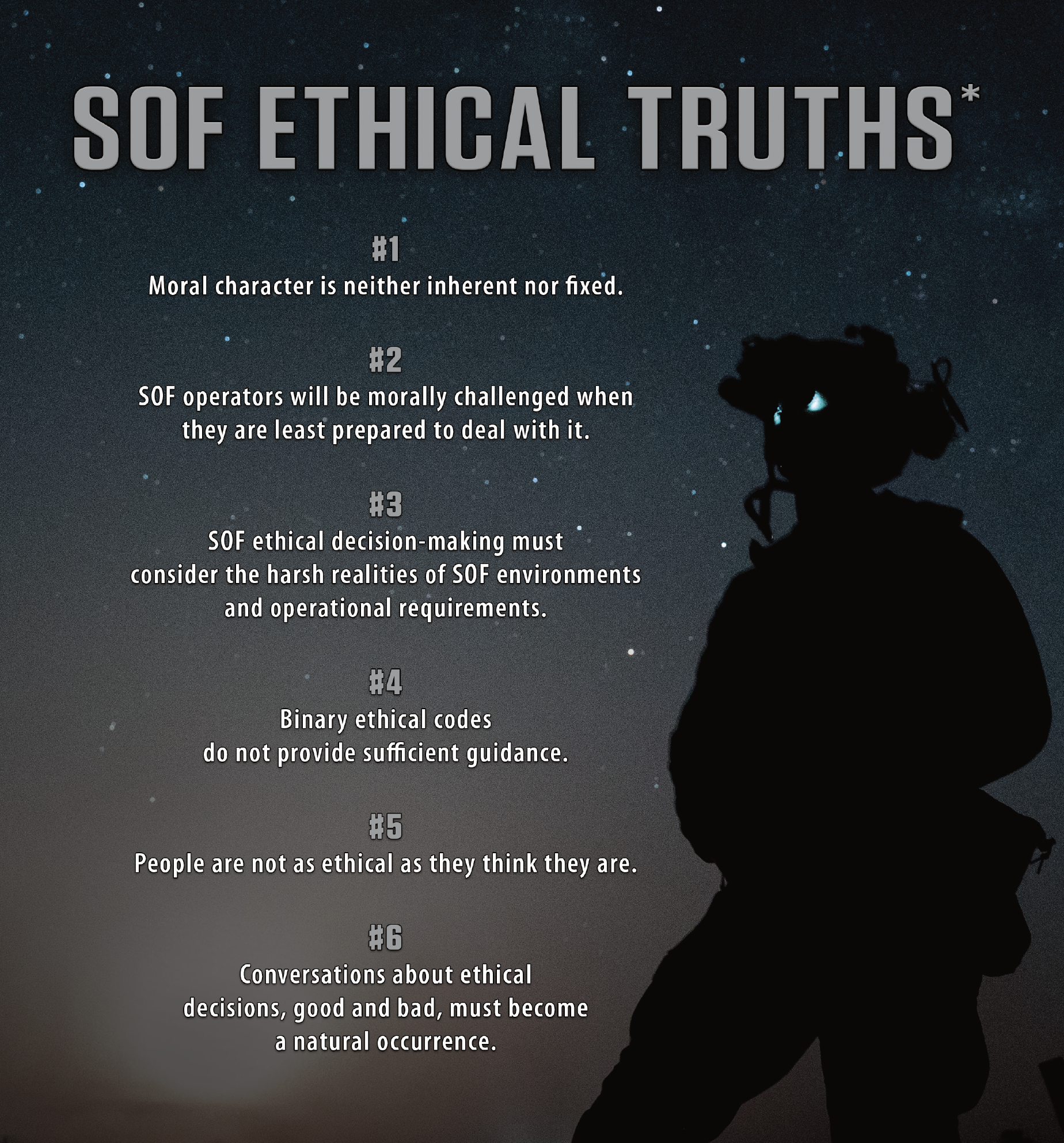 6 SOF ethics