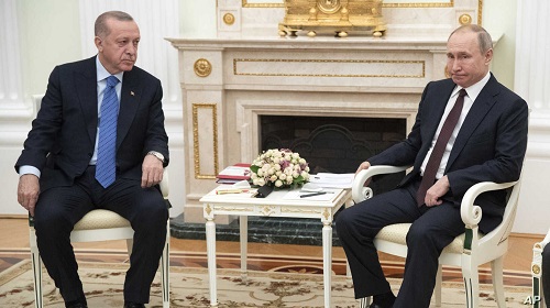 Erdogan, Putin Meet Seeking to Avoid Clash Over Syria's Idlib | Small ...