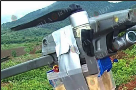 Mexican Cartel Tactical Note #46: Weaponized Drones (Aerial Improvised Explosive Devices) Deployed by CJNG in Tepalcatepec, Michoacán Image