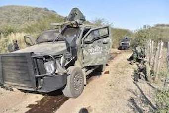 Mexican Cartel Strategic Note No. 34: Anti-Vehicle Mine Targeting SEDENA Convoy between Tepalcatepec and Aguililla, Michoacán Image