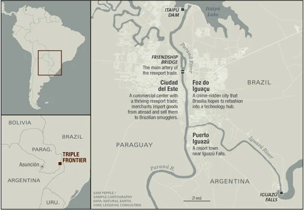 Underworld Crossroads: Dark Networks and Global Illicit Trade in the Tri-border Area Between Argentina, Brazil, and Paraguay Image