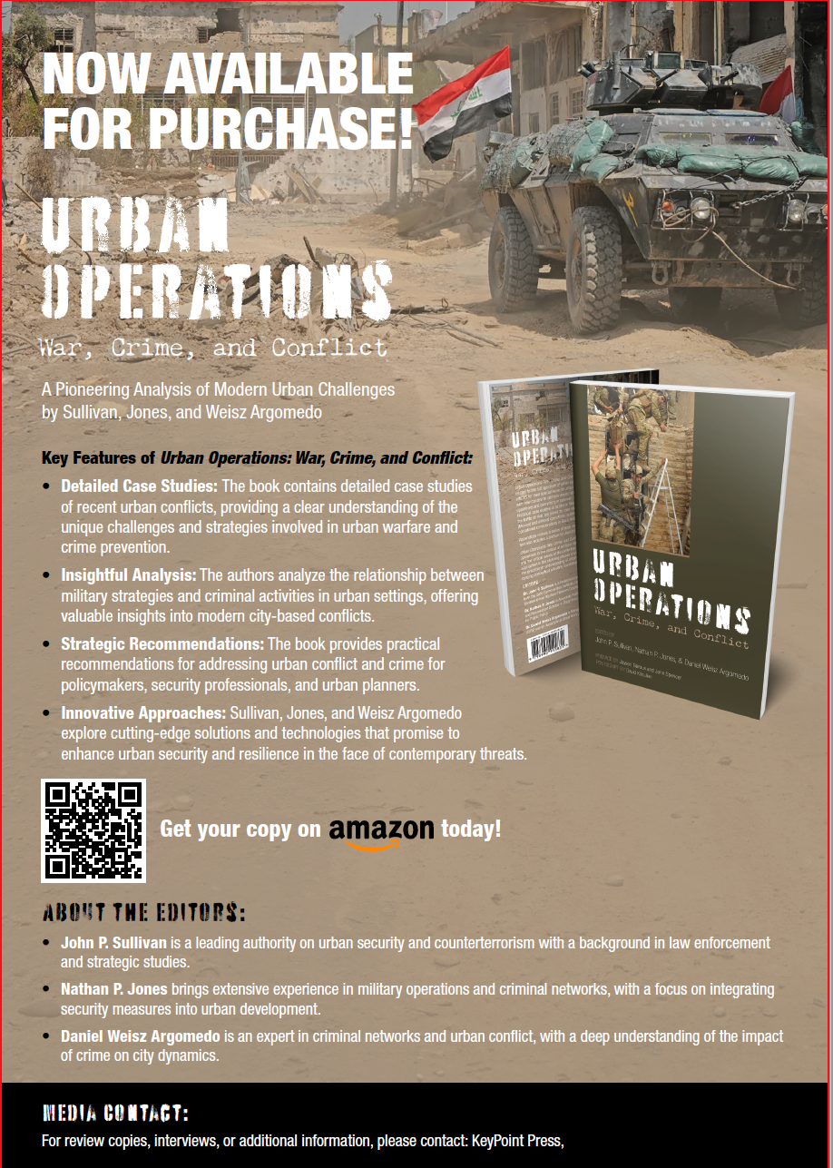 “Urban Operations: War, Crime, and Conflict” selected for the prestigious Association of the United States Army (AUSA) Book Program! Image