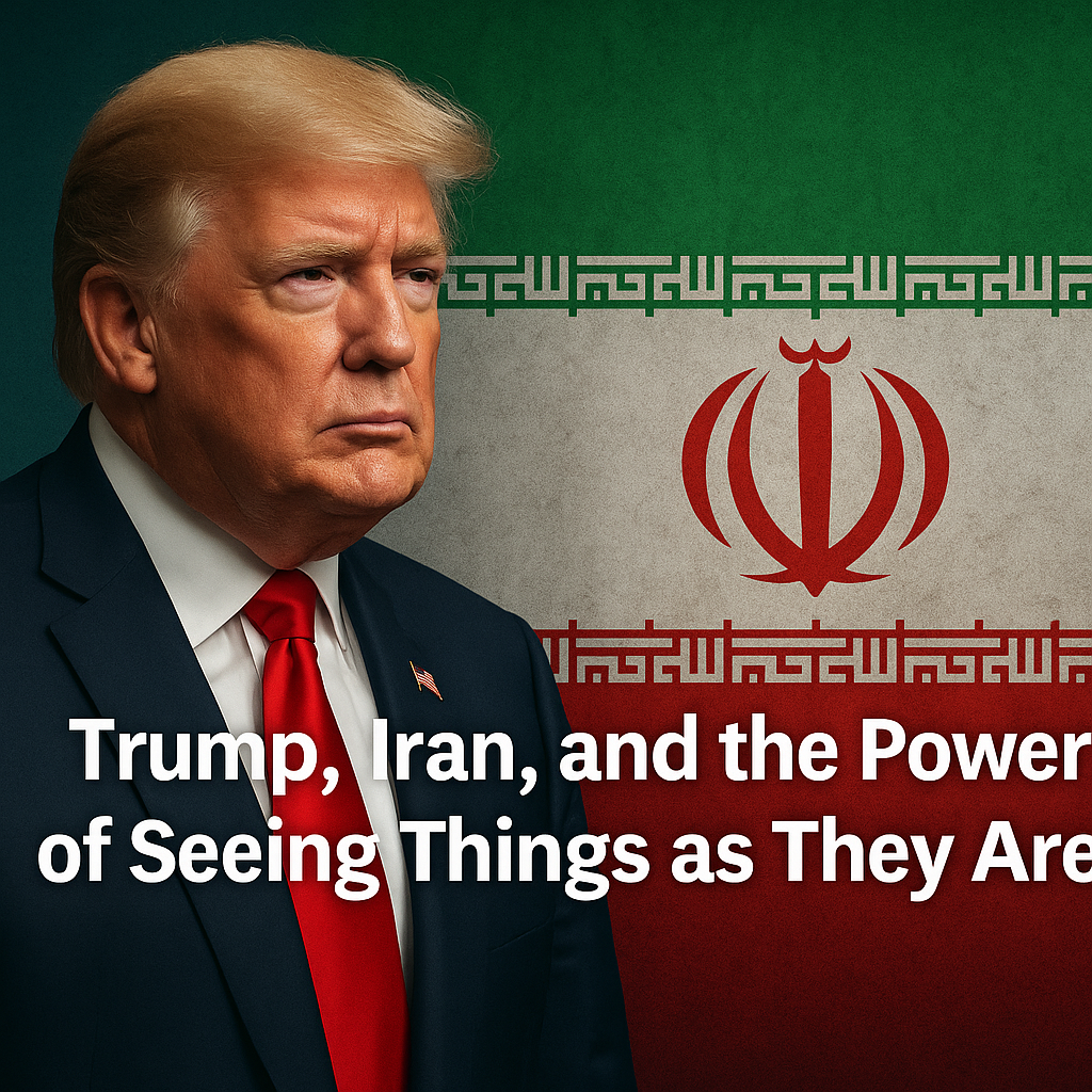 Trump, Iran, and the Power of Seeing Things as They Are Image