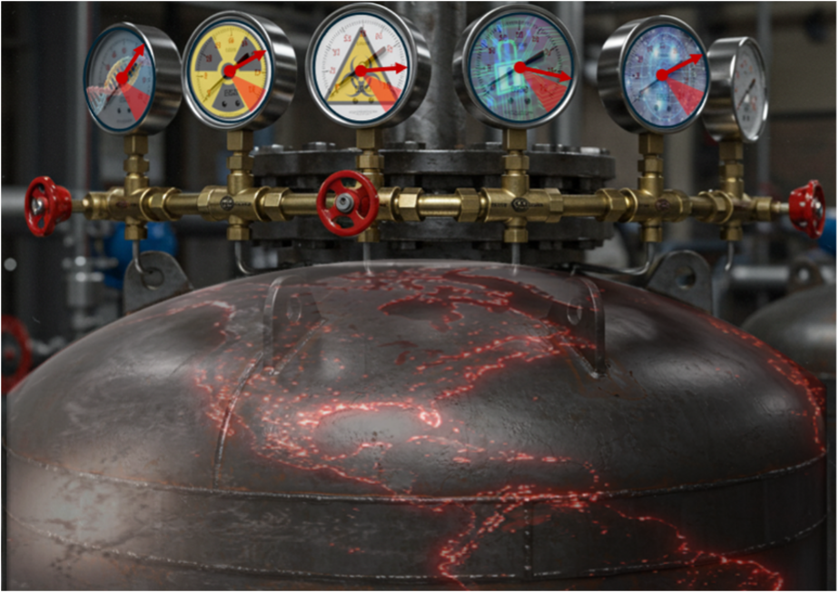The Global Pressure Gauge: The Doomsday Clock Revisited Image
