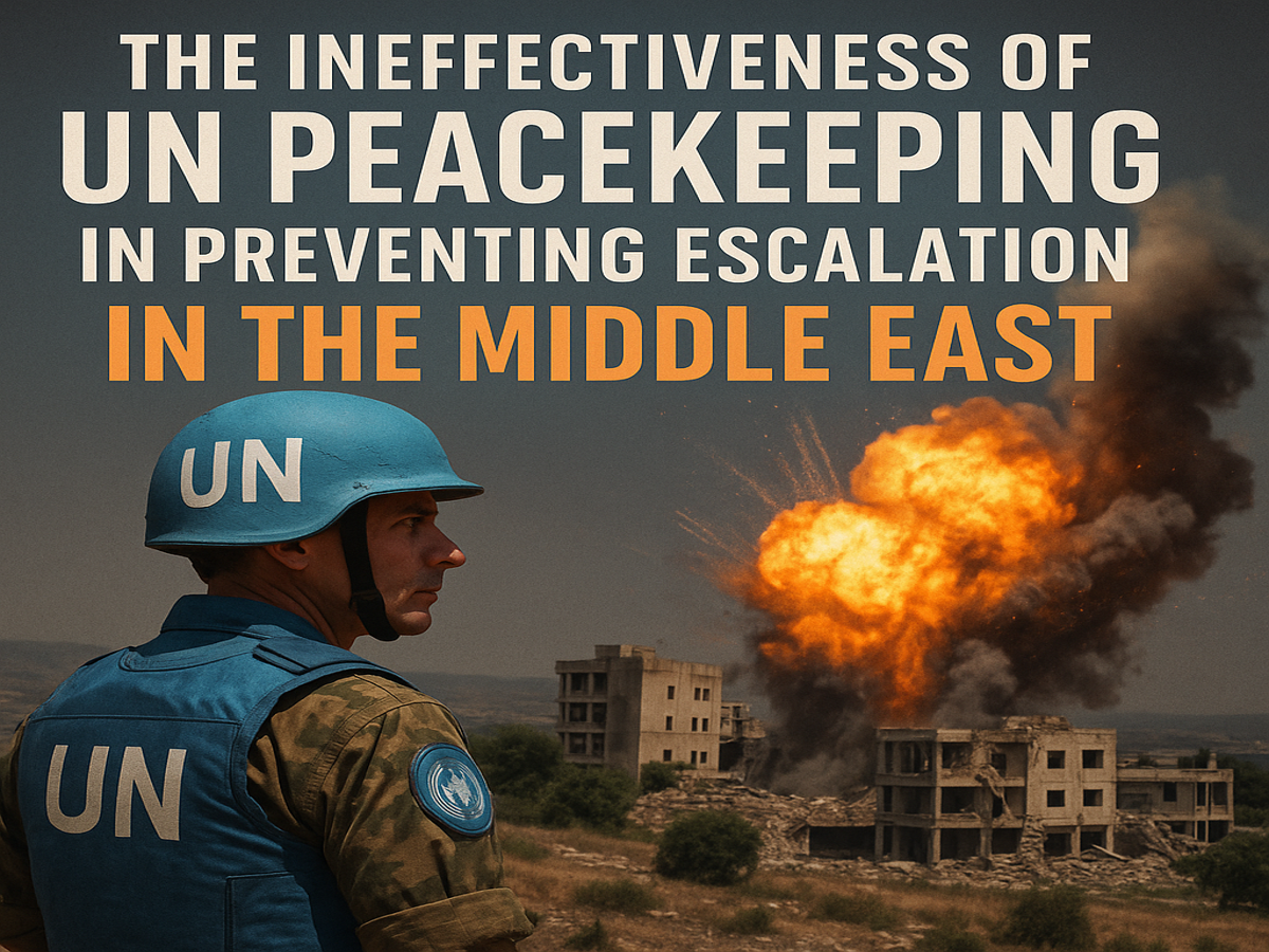 The Shadow of October 7th: Peacekeeping (In)Effectiveness in a World of Evolving Conflict Image