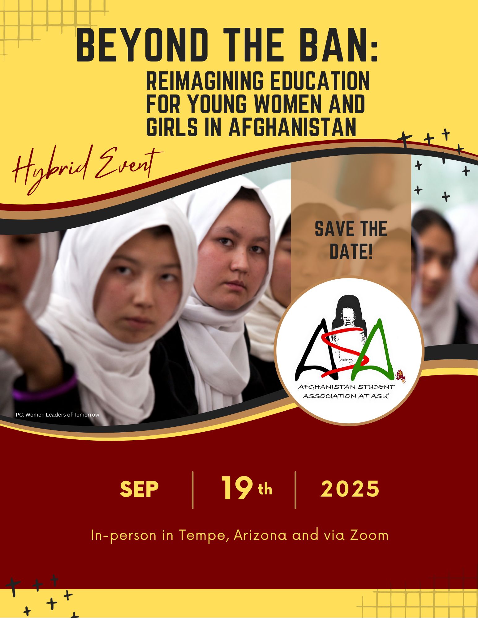 WEBINAR (9/19/25): Beyond the Ban: Reimagining Education for Young Women and Girls in Afghanistan Image