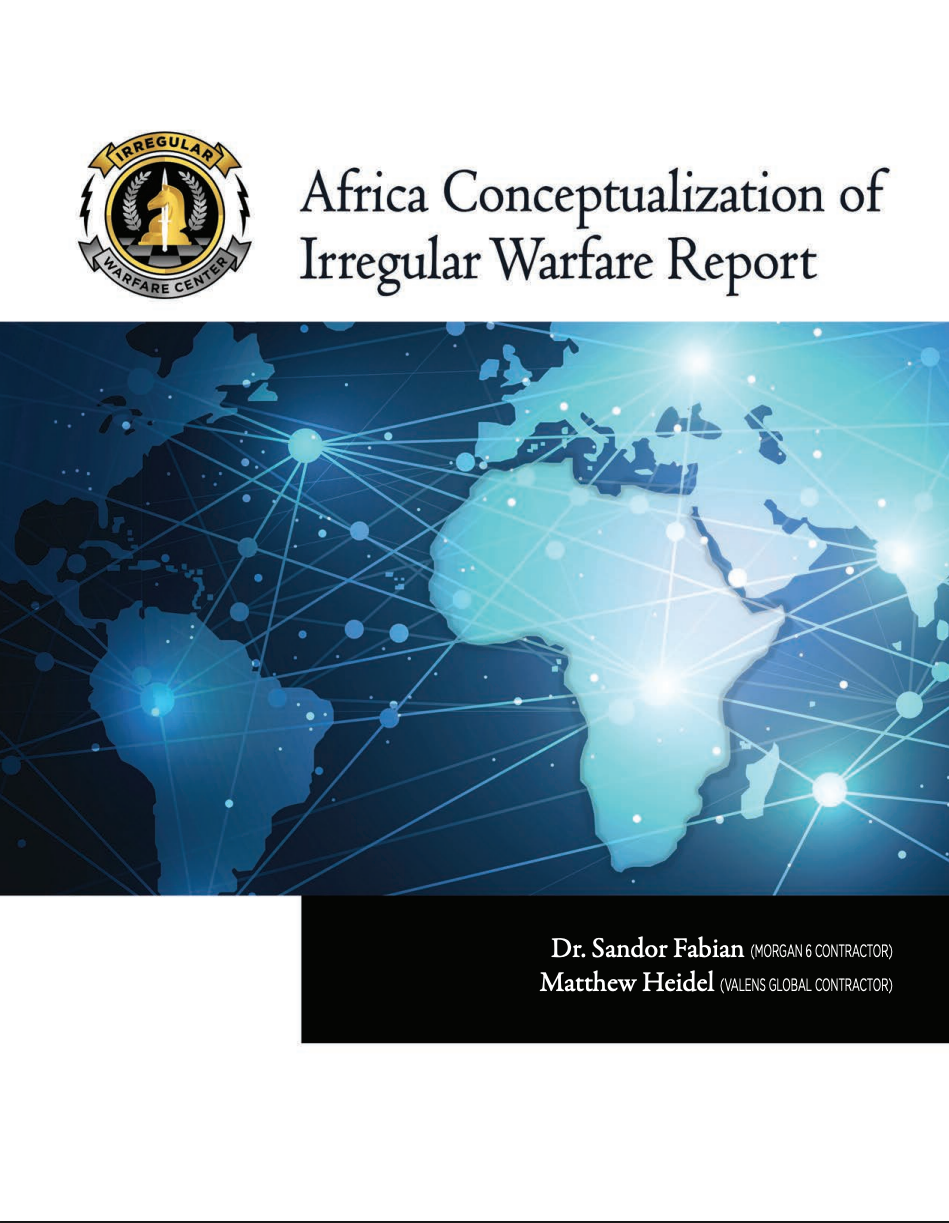 Africa Conceptualization of Irregular Warfare Report