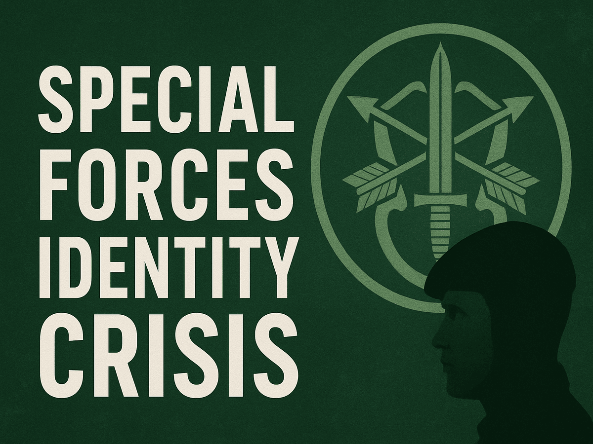 Special Forces Identify Crisis; Déjà vu all Over Again Image