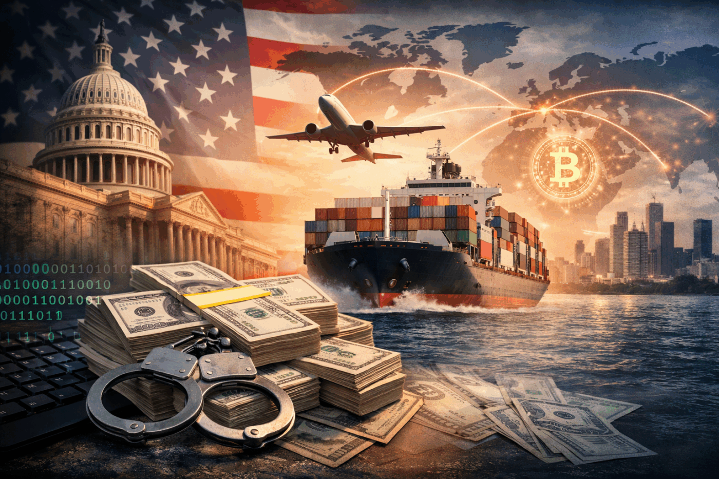 How Criminal Networks Launder Money Out of the United States