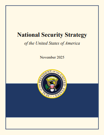 U.S. National Security Strategy from 2025