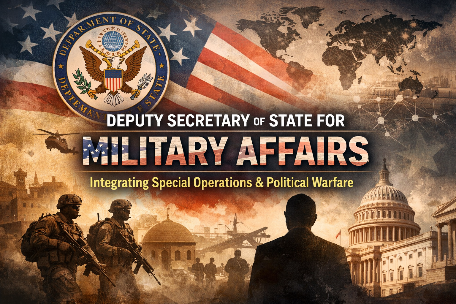 To Support an America First State Department, Establish a Deputy Secretary of State for Military Affairs Image