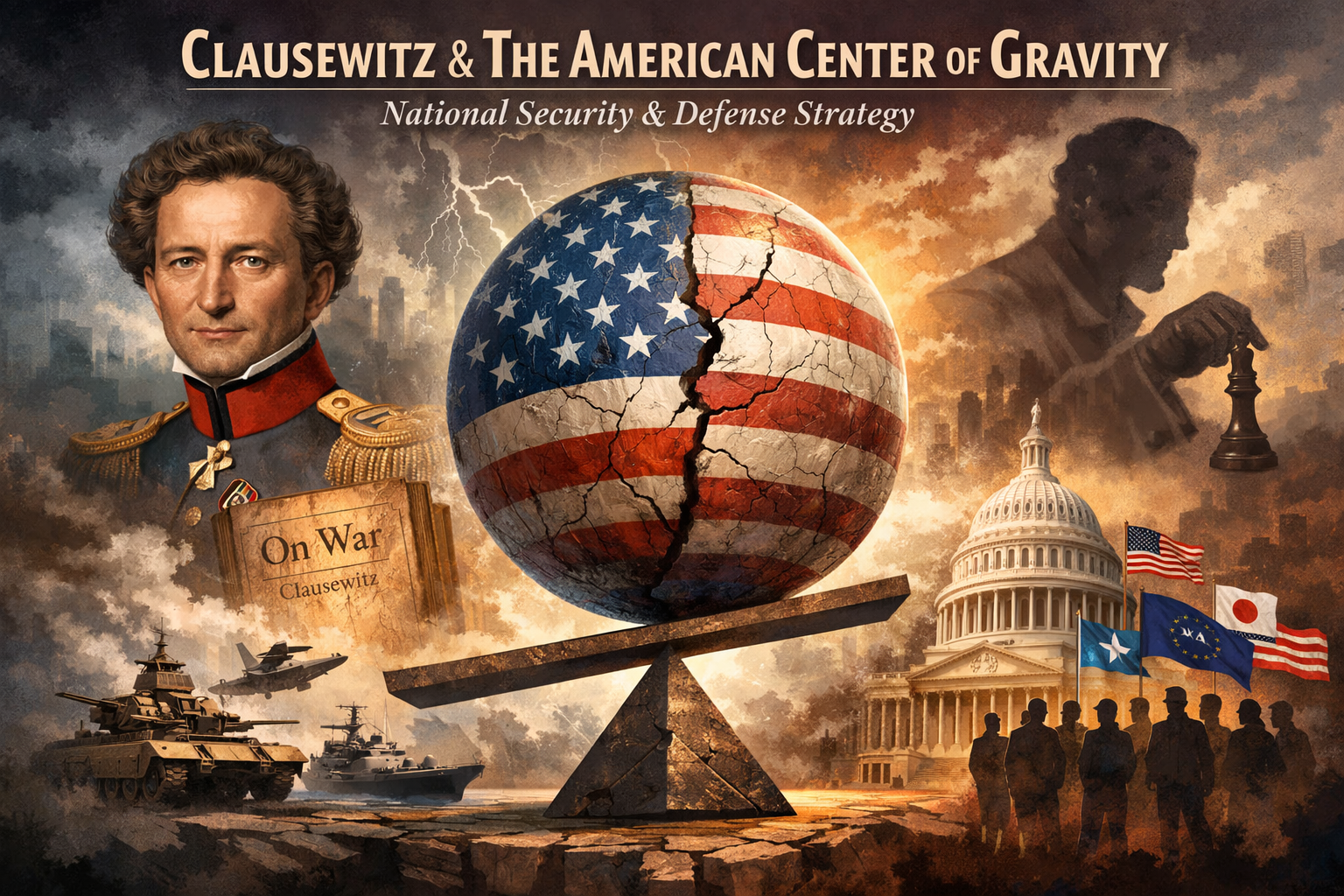 Clausewitz and the American Center of Gravity: A Look at the National Security Strategy and National Defense Strategy Together Image