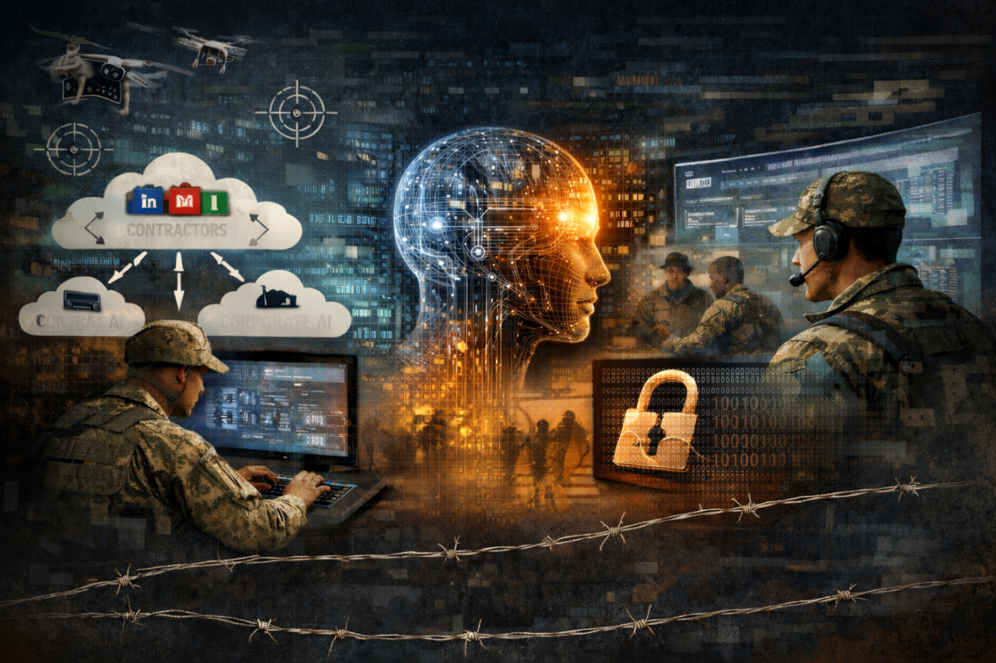 Corporate AI as the Military’s Weakest Link