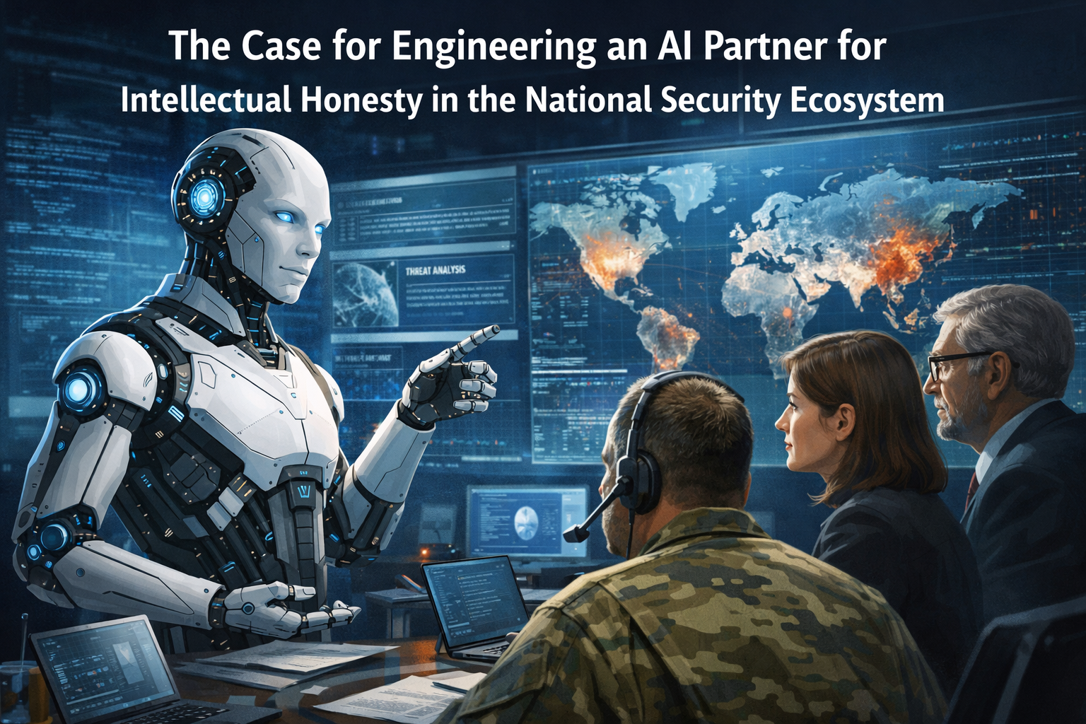The Case for Engineering an AI Partner for Intellectual Honesty in the National Security Ecosystem Image