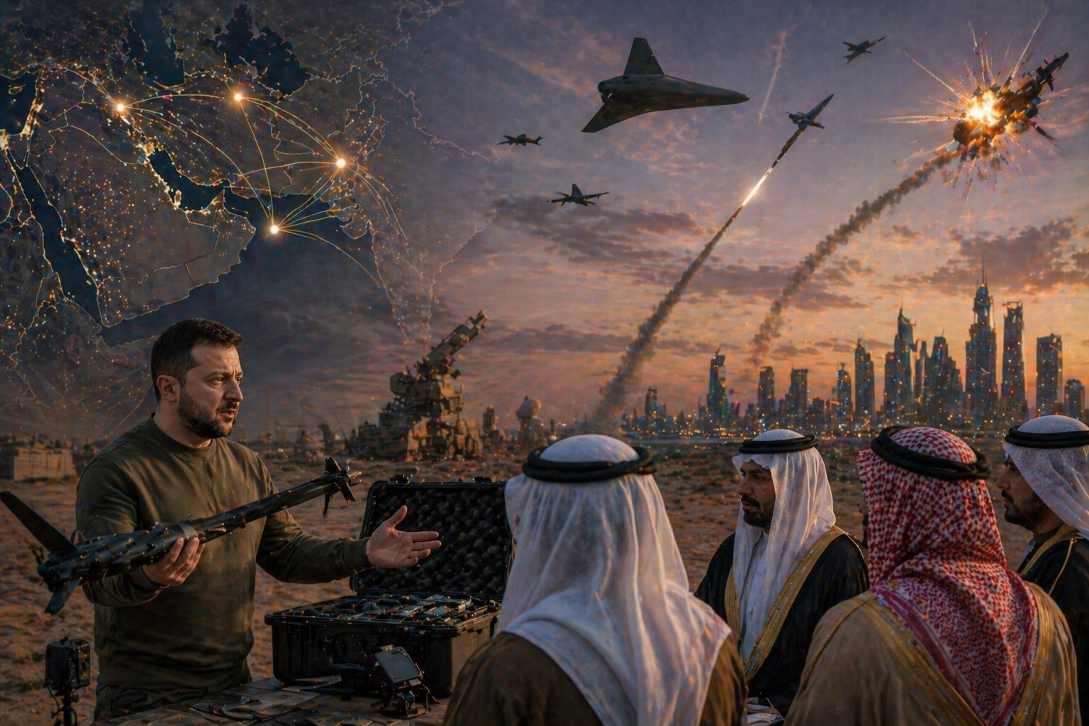 Mind the Gap: Zelenskyy and Ukraine’s Middle East Gamble