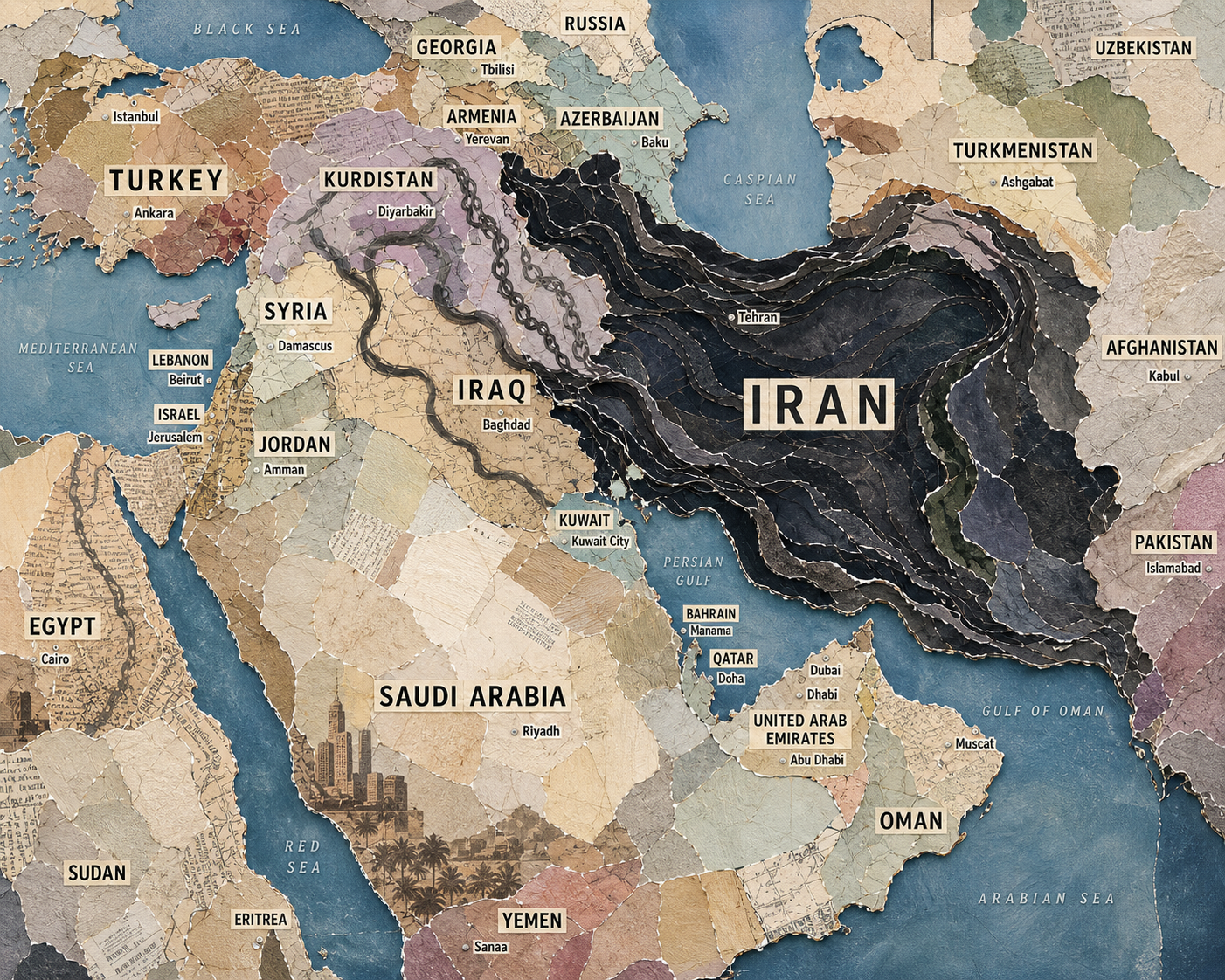 Iranian Kurds as a Strategic Lever in a Changing Republic | Irregular Warfare Center Image