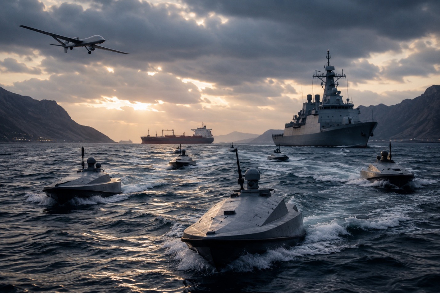 From Sea Denial to Market Shock: Maritime Swarms and the Weaponization of Global Energy Logistics Image
