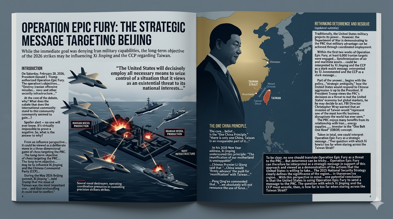 The Strategic Messages of Operation Epic Fury Image