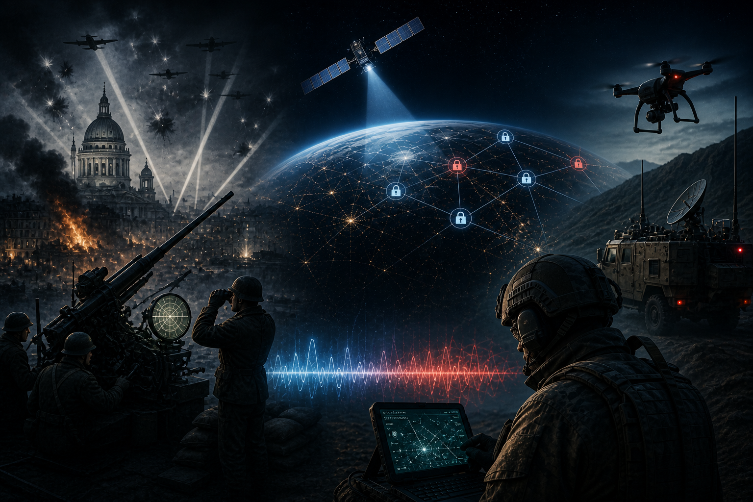 Stars and Signals: Why Operational Advantage from Satellites and Drones Decays Faster Than We Think Image