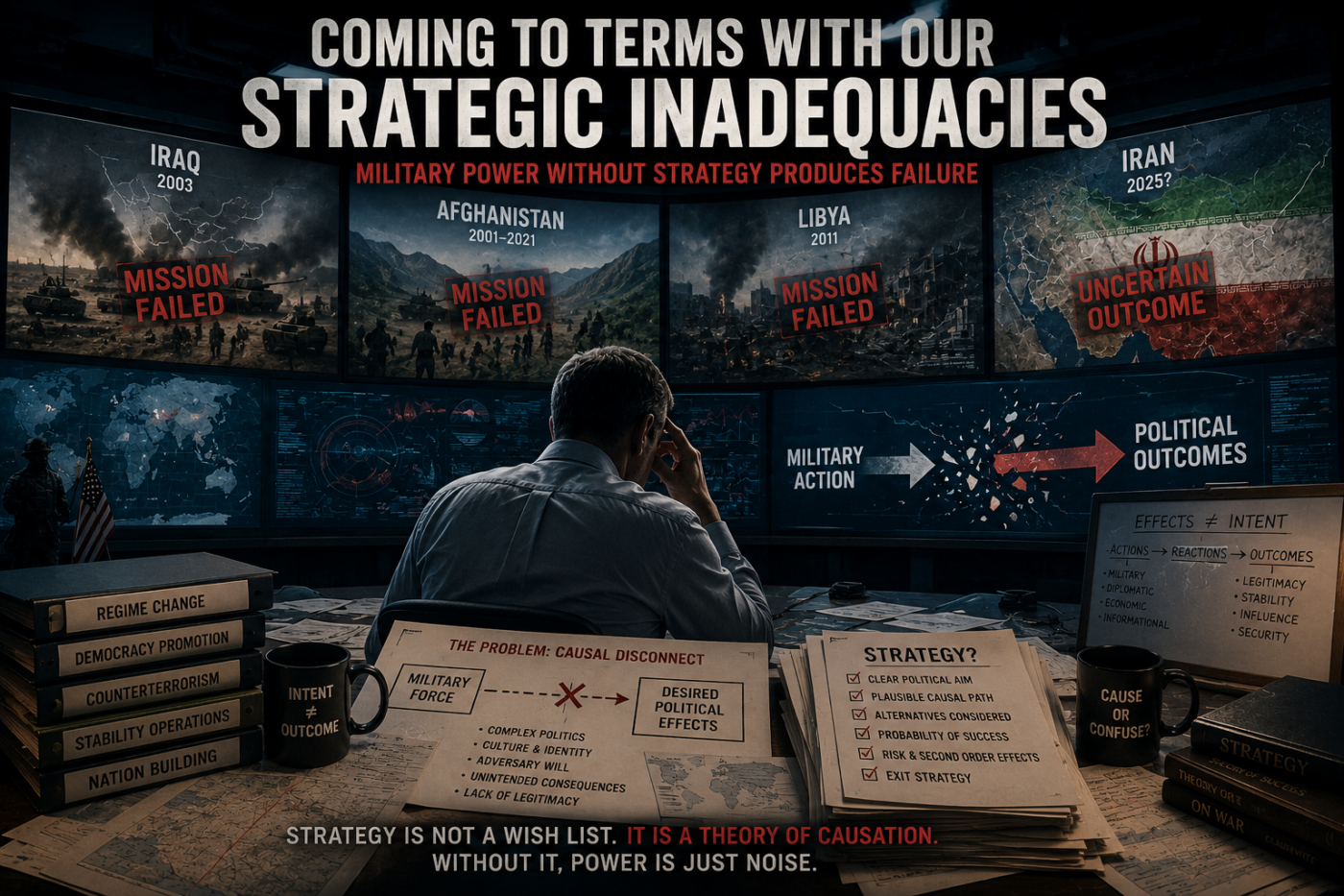 Coming to Terms With Our Strategic Inadequacies
