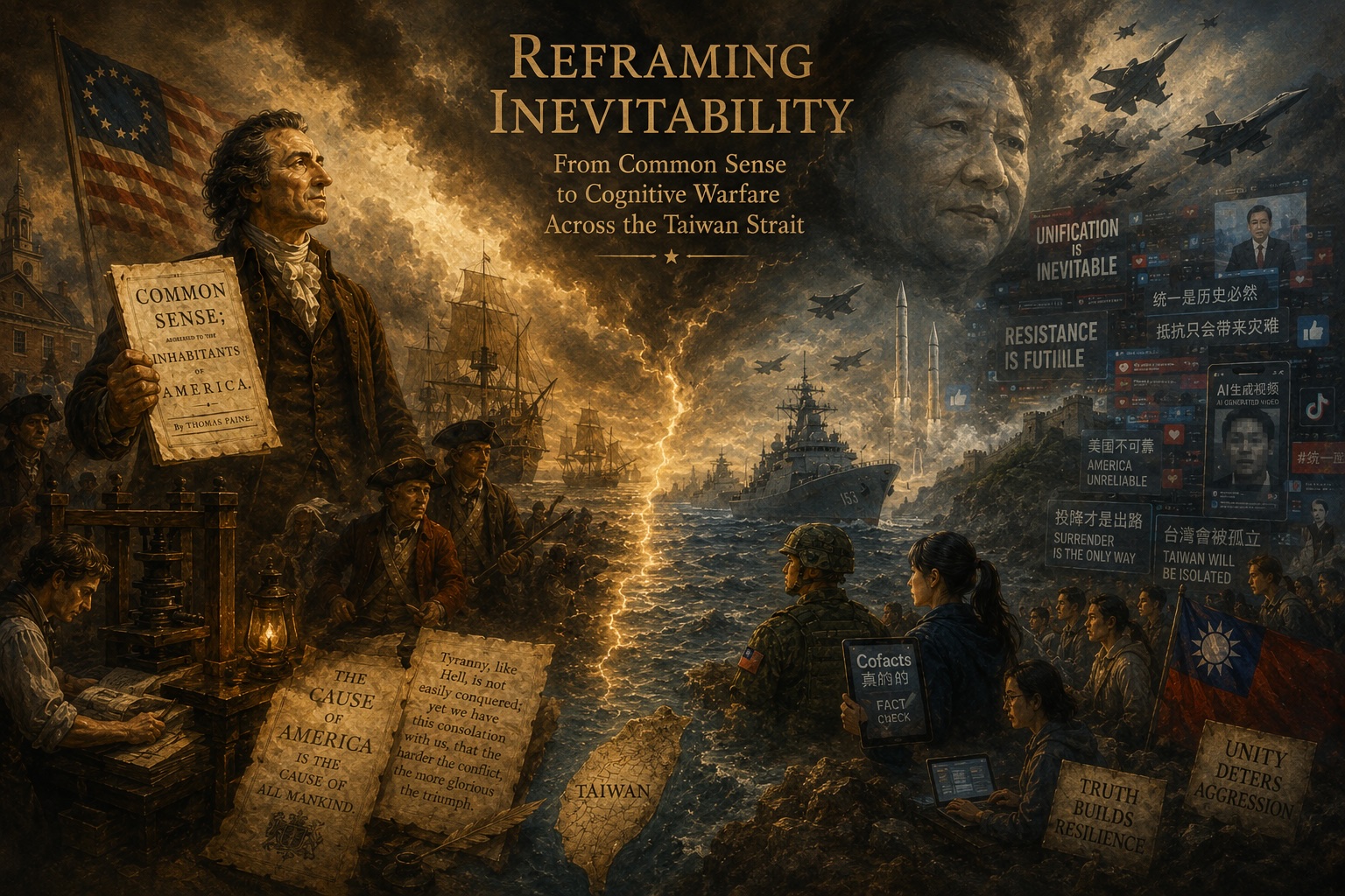 The Inevitability Trap: How Narrative Reframing of Destiny Shapes Cognitive Warfare in the Taiwan Strait Image