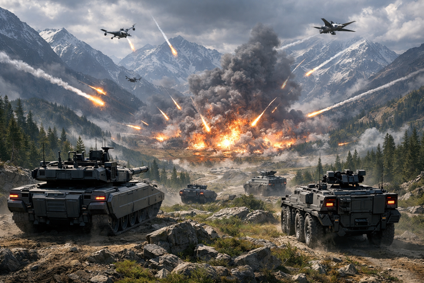 The Armored Strike Brigade: How to Think, Fight, and Organize for Modern Warfare Image