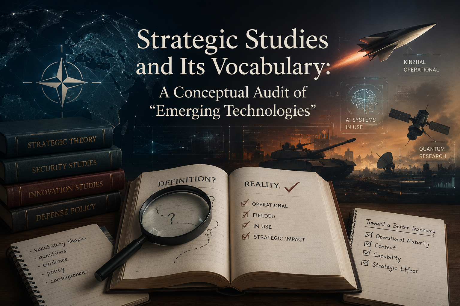 Strategic Studies and Its Vocabulary: A Conceptual Audit of “Emerging Technologies” Image