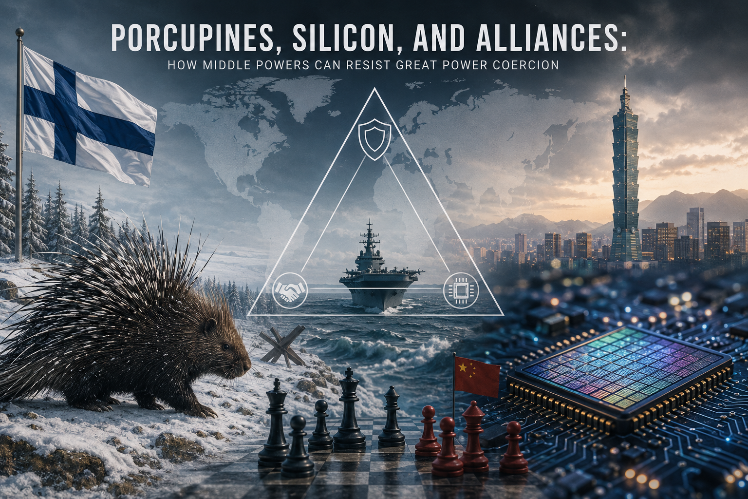 Porcupines, Silicon, and Alliances: How Middle Powers Can Resist Great Power Coercion Image