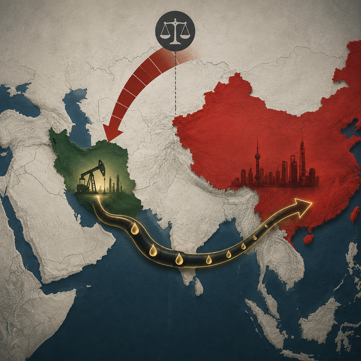 Economic Compellence Beyond the Buyer: Targeting Iran’s Oil-Revenue Network in China Image