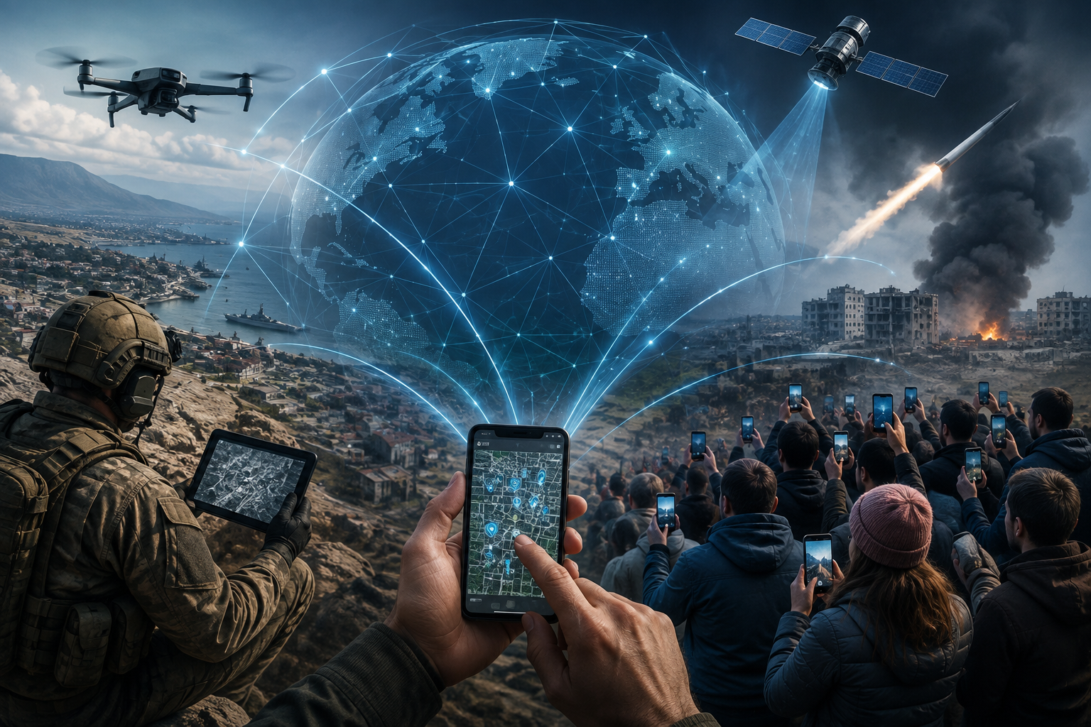 Information Recon: Crowdsourced Sensor Networks Image