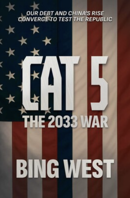 The cover of Bing West's Cat 5 the 2033 War.