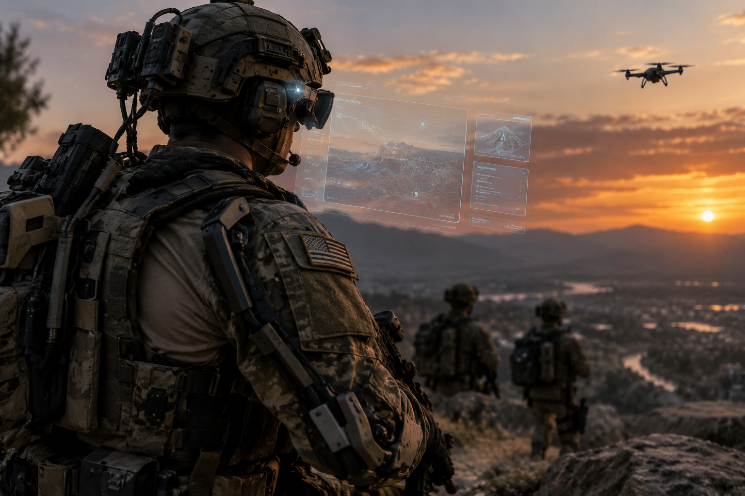 The Warfighter-Cyborg Problem: How stacked wearable technologies may reshape identity, judgement, and battlefield ethics Image